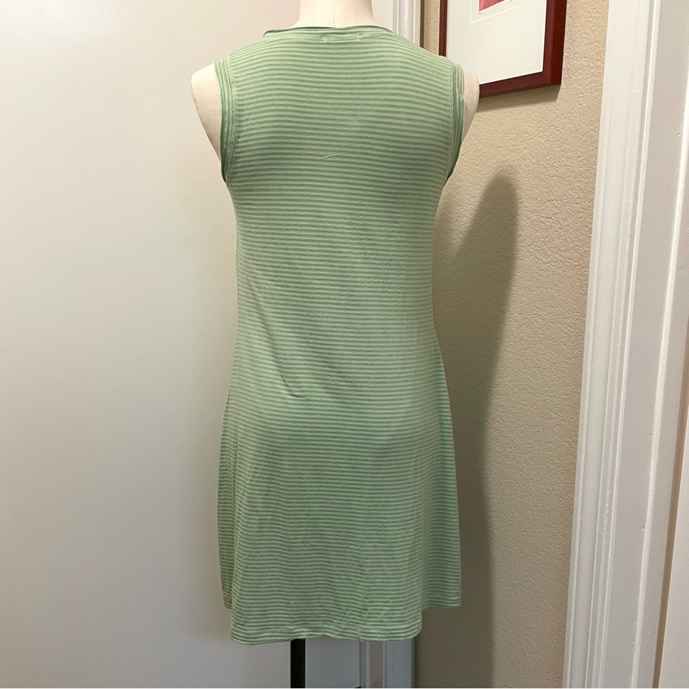 City Lights green striped sundress - Picture 3 of 13